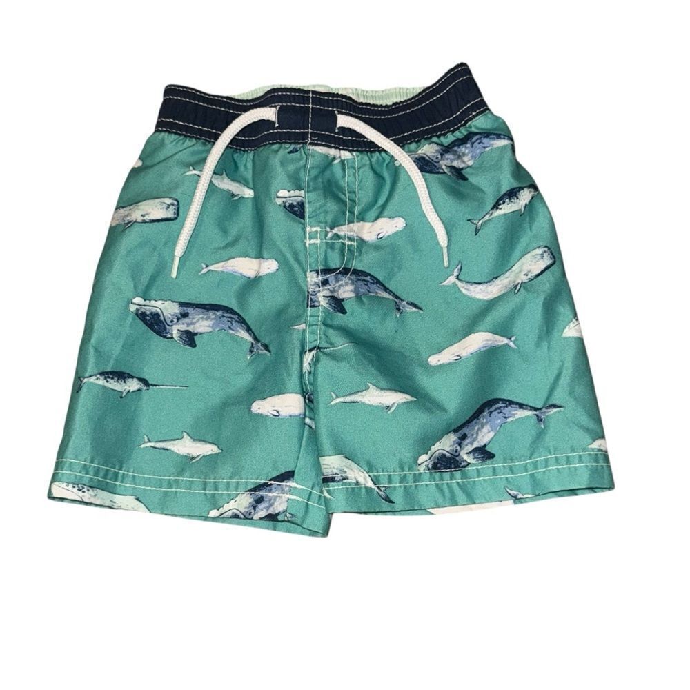 Old Navy Whale Print Swimsuit Board Shorts